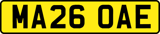 MA26OAE