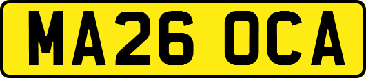 MA26OCA