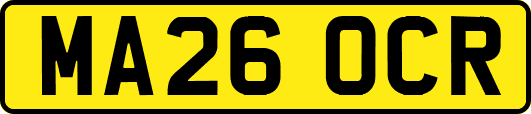 MA26OCR
