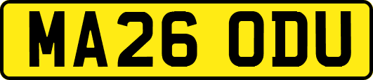 MA26ODU