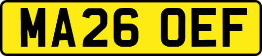 MA26OEF