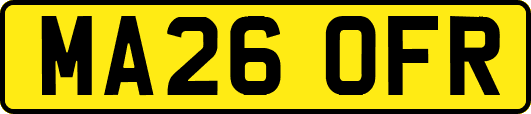 MA26OFR