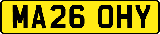 MA26OHY