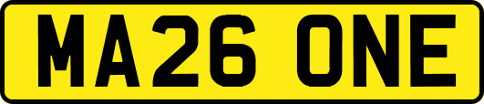 MA26ONE