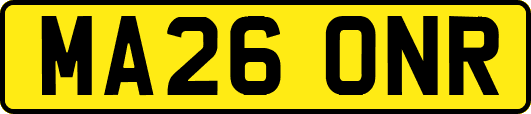 MA26ONR