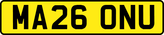 MA26ONU