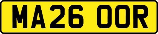 MA26OOR