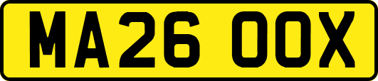 MA26OOX