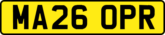 MA26OPR