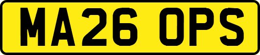 MA26OPS