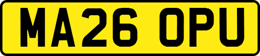 MA26OPU