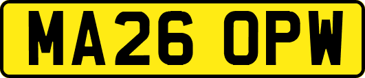 MA26OPW