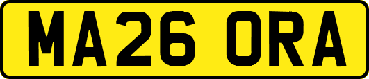 MA26ORA
