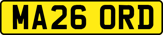 MA26ORD