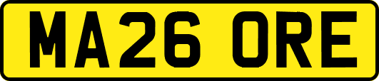 MA26ORE