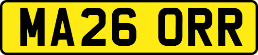 MA26ORR