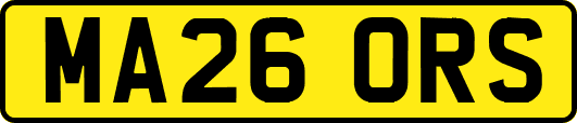 MA26ORS