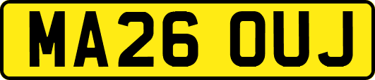 MA26OUJ