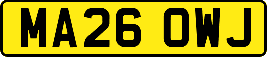 MA26OWJ