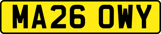 MA26OWY