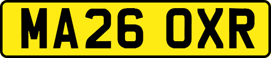 MA26OXR
