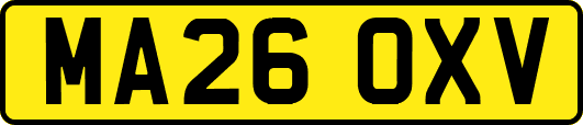 MA26OXV