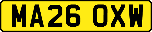 MA26OXW