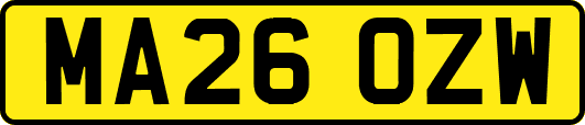 MA26OZW