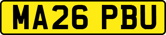 MA26PBU