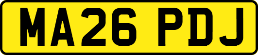 MA26PDJ