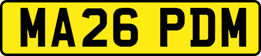 MA26PDM