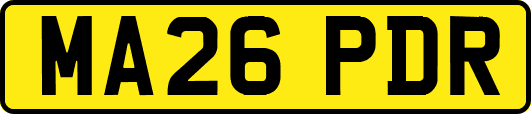 MA26PDR
