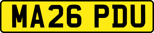 MA26PDU