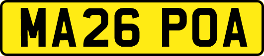 MA26POA