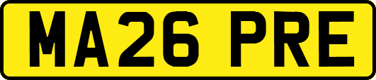 MA26PRE