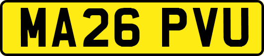 MA26PVU