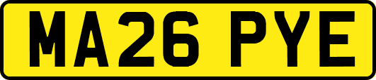 MA26PYE
