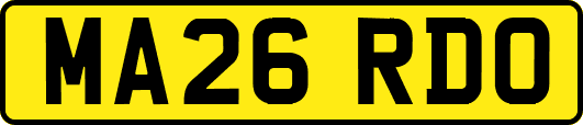 MA26RDO