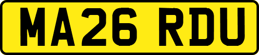 MA26RDU