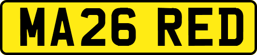 MA26RED