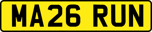 MA26RUN