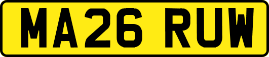 MA26RUW