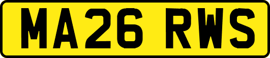 MA26RWS