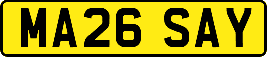 MA26SAY