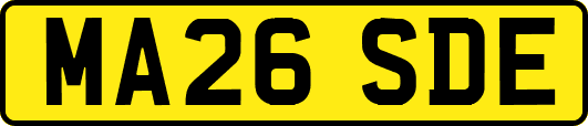 MA26SDE