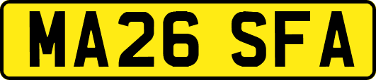 MA26SFA