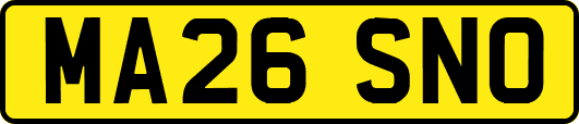 MA26SNO