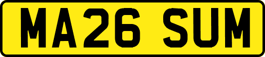 MA26SUM