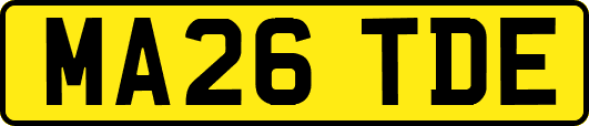 MA26TDE