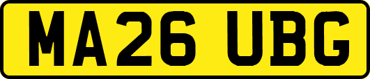 MA26UBG